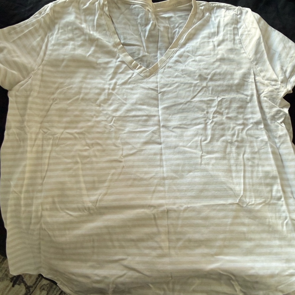 Lululemon Women’s Striped Tee Shirt